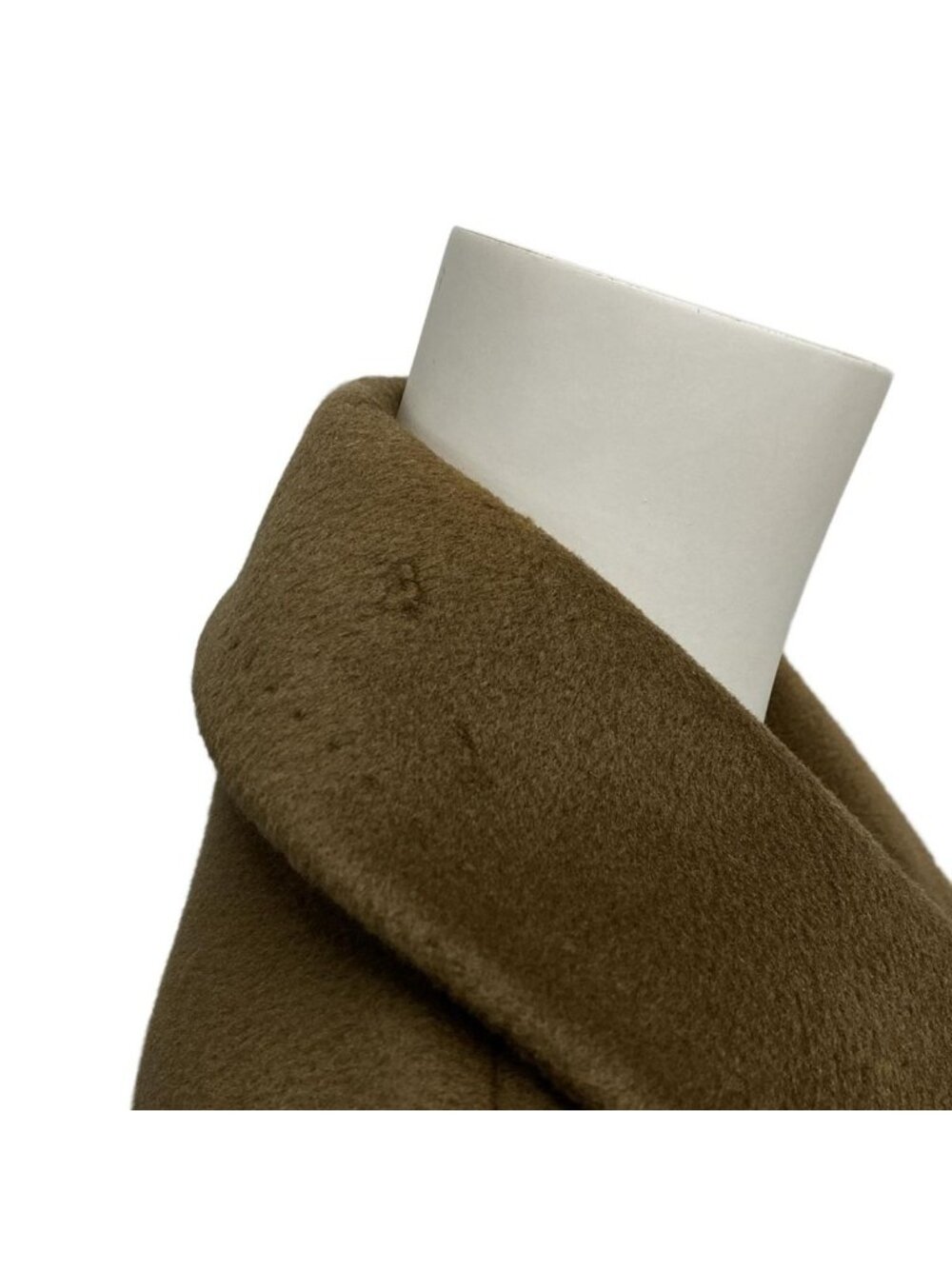 Max Mara Coat Madame Icon Brown Long Sleeve Autumn Winter Wool Cashmere - Picture 13 of 14
